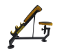 Body Maxx Bicep Curl Bench Bend Yellow Black