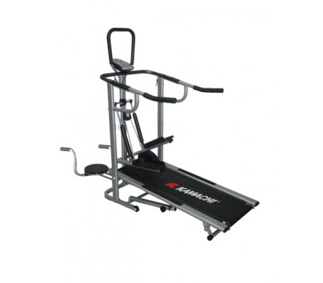 Kamachi Manual 4 in 1 Treadmill, Stepper, Twister, Push ups bars, JOgger