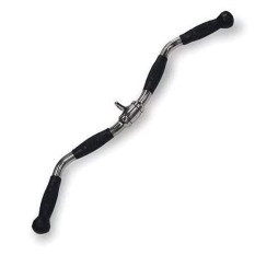 Body Maxx Rotating Bar Curl Handle with Imported Grip for Triceps/Biceps Exercise