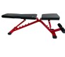 Body Maxx Heavy Duty Adjustable Multipurpose Bench Press, Weight Training Fitness Bench, Chest workout equipment With Leg Support And 50MM Padded Seats.