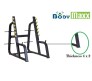 Body Maxx Heavy Duty Multi-Functioning Squat Rack And Squat Stand Weight Lifting Barbell Rack.