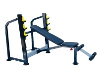 Body Maxx Olympic Weight Lifting Multi Purpose Adjustable Bench In HEAVY DUTY (3 in 1).