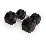 Body Maxx 35 kg x 2 Rubber Coated Professional Exercise Hex Dumbbells