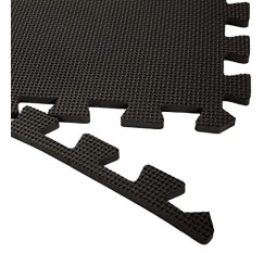 Body Maxx Exercise Mat with EVA Foam Interlocking and Protective Flooring for Gym Equipment