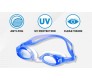 Body Maxx Swimming Combo Kit with Anti-Slip Swim Training Kickboard, Goggles, Silicone Cap, 2Pc Ear Plugs, 1Pc Nose Clip..