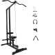 Body Maxx High LAT Pull Down Machine with High and Low Pulley and Accessories for Exercise and Fitness.