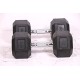 Body Maxx 12.5 kg x 2 Rubber Coated Professional Exercise Hex Dumbbells