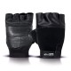 BODY MAXX High Elastic Wrist Support Leather Gym Gloves, Lightweight & Breathable, Non-Slip,Unisex, Heavy Duty for Powerlifting, Cross Training Workout.