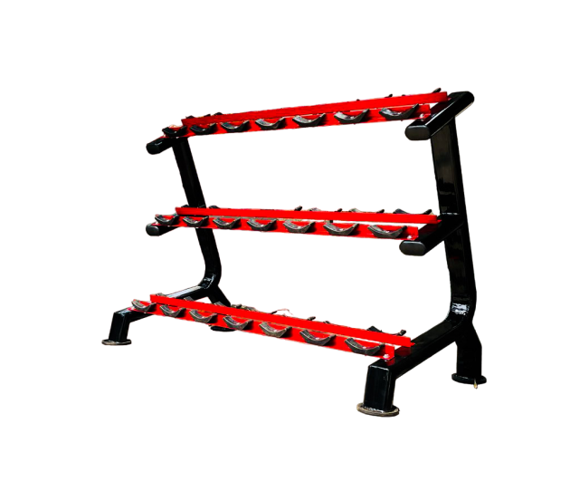 Lifeline 3-tier Dumbbell Rack