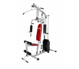 LIFELINE HOME GYM SQUARE PIPE WITH 150 LBS WTS STACKS.