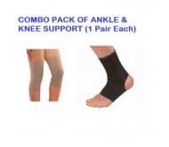 Combo Pack Of Knee Support & Ankle Support x 1 Pair