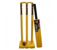 Indoor & Outdoor Hard Plastic Cricket Set for All..Unbreakable