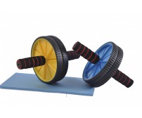 Body Maxx Ab Wheel Exerciser (Free Knee Mat)