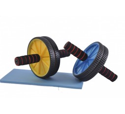 Body Maxx Ab Wheel Exerciser (Free Knee Mat)