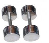 Chrome Steel Dumbells 6 KG X 2 PCS